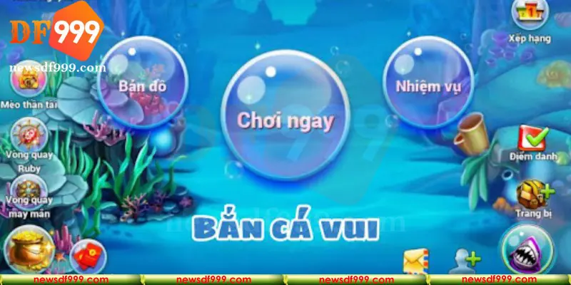 Bắn cá vui tích hợp đa dạng các cấp độ chơi